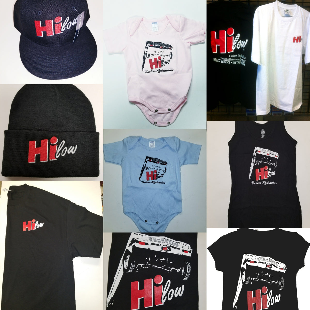 APPAREL SPECIALTY ITEMS Hi low Custom Hydraulics