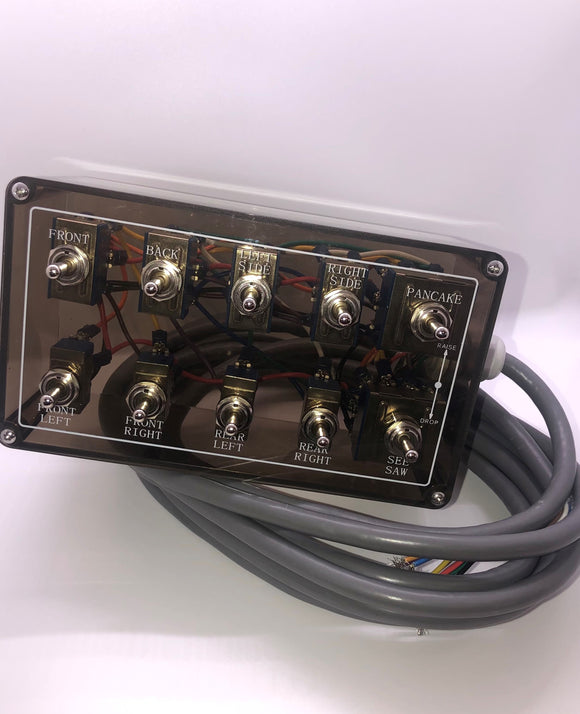 Pre-wire 10 switch box (Plexiglass)