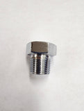 Hex Pipe Plugs NPT Chrome