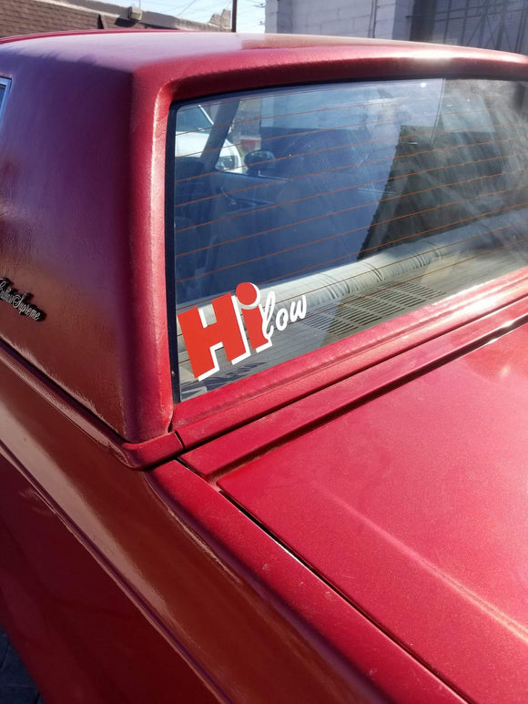 Hi-low Decal (small)